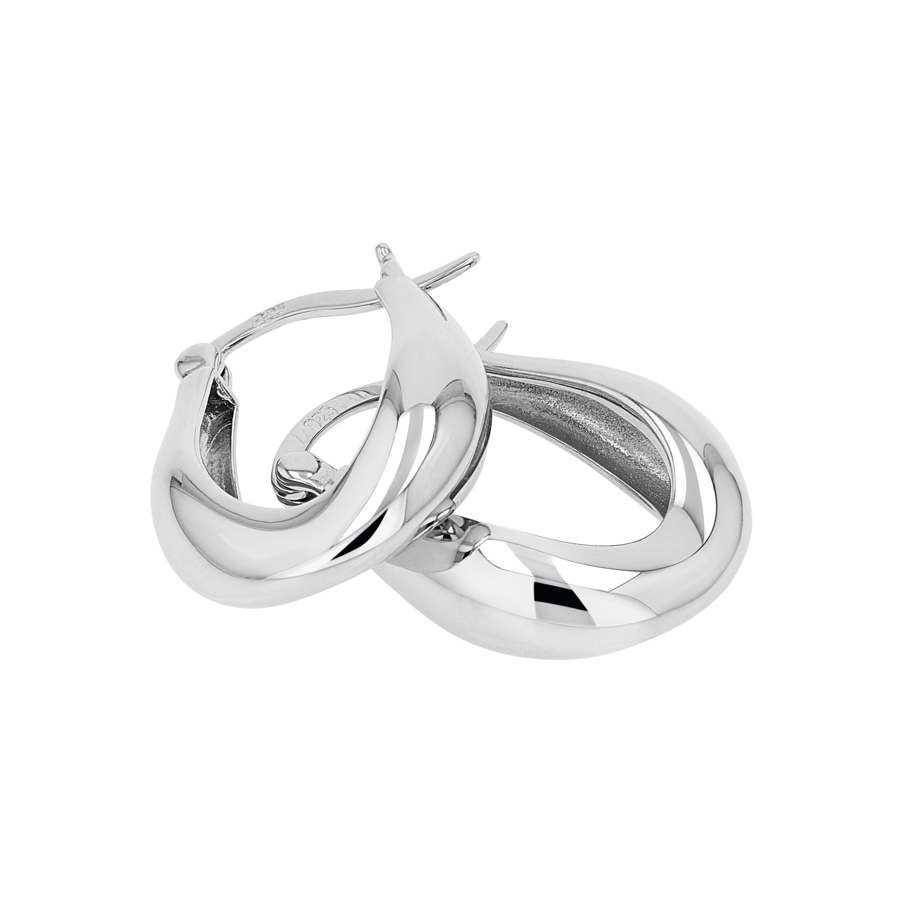 Tom Tailor Damen Creolen 2101241 Silber 925