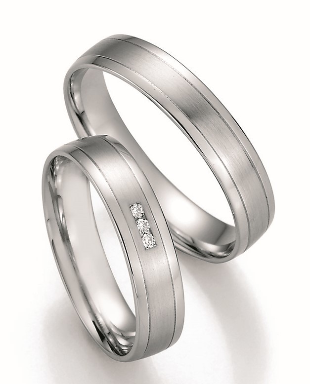 Eheringe Trauringe Ruesch Pure II 66/30070 66/30080 Weißgold