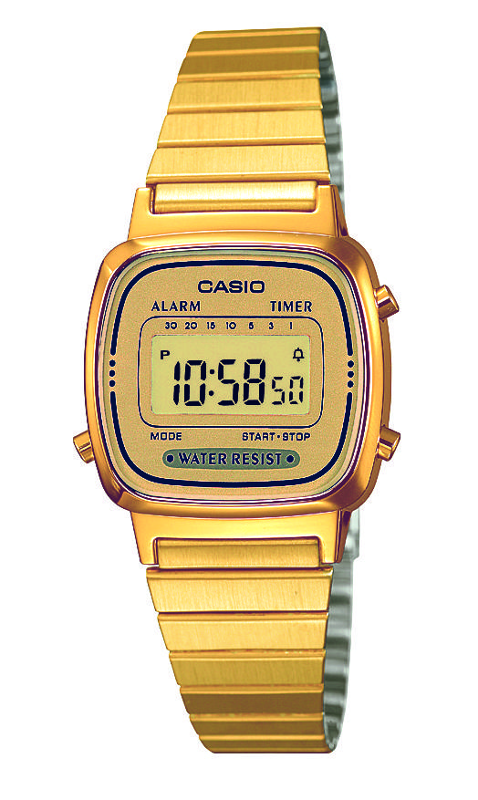 Casio Damen Armbanduhr LA670WEGA-9EF Vintage digital