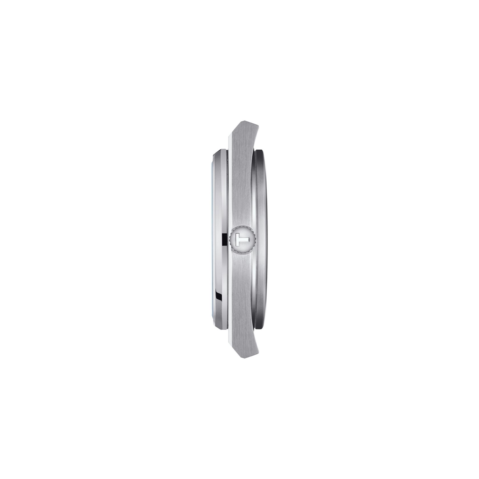 Tissot Armbanduhr T137.407.11.351.00 PRX Titan 40 mm Automatik mit eisblauem Zifferblatt