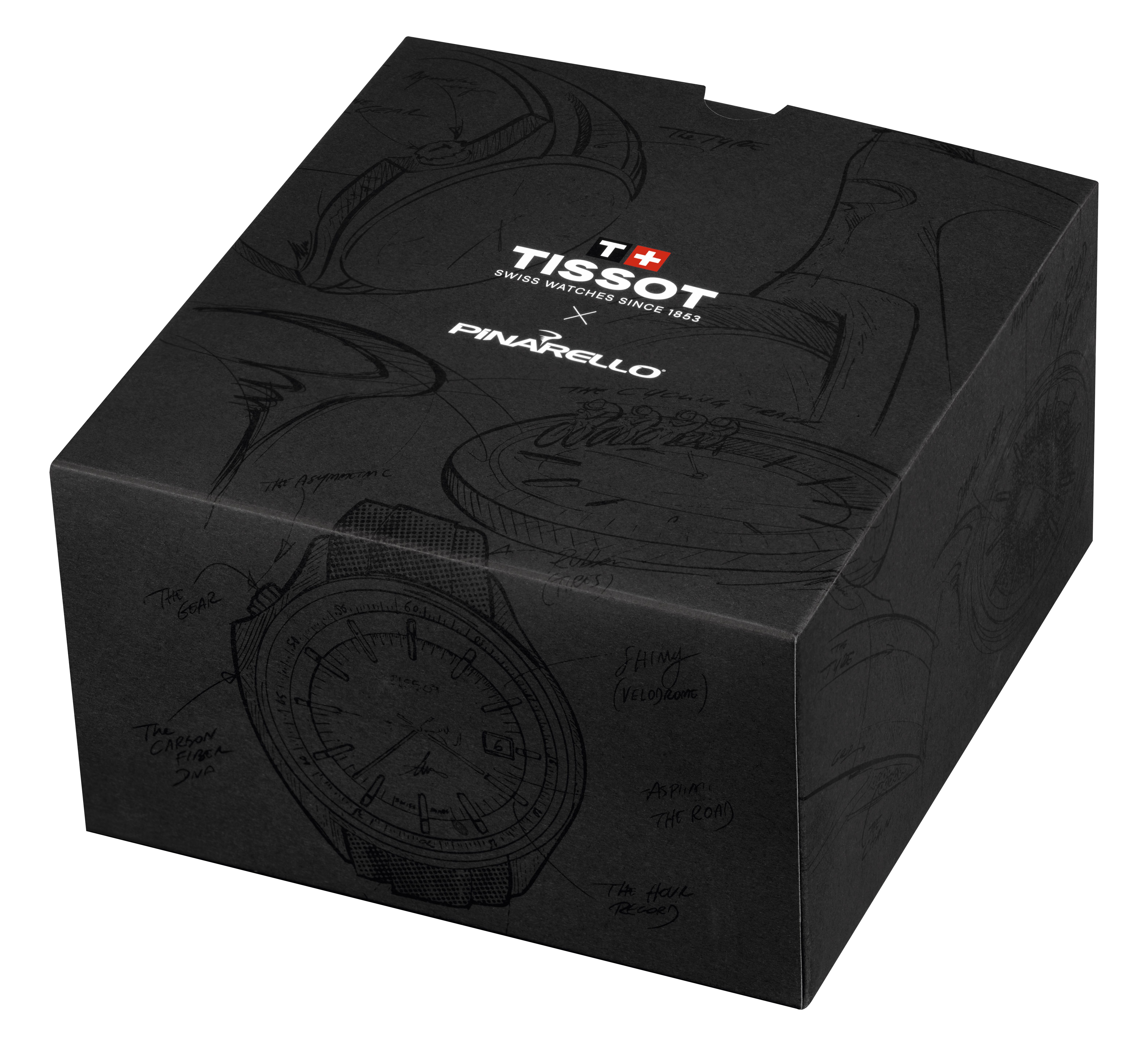 Tissot Herren Armbanduhr T162.408.97.061.00 Pinarello 43 mm Automatik Sonderedition