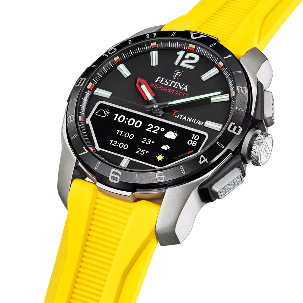 Festina Herren Armbanduhr F23000/A Connected D Gelb