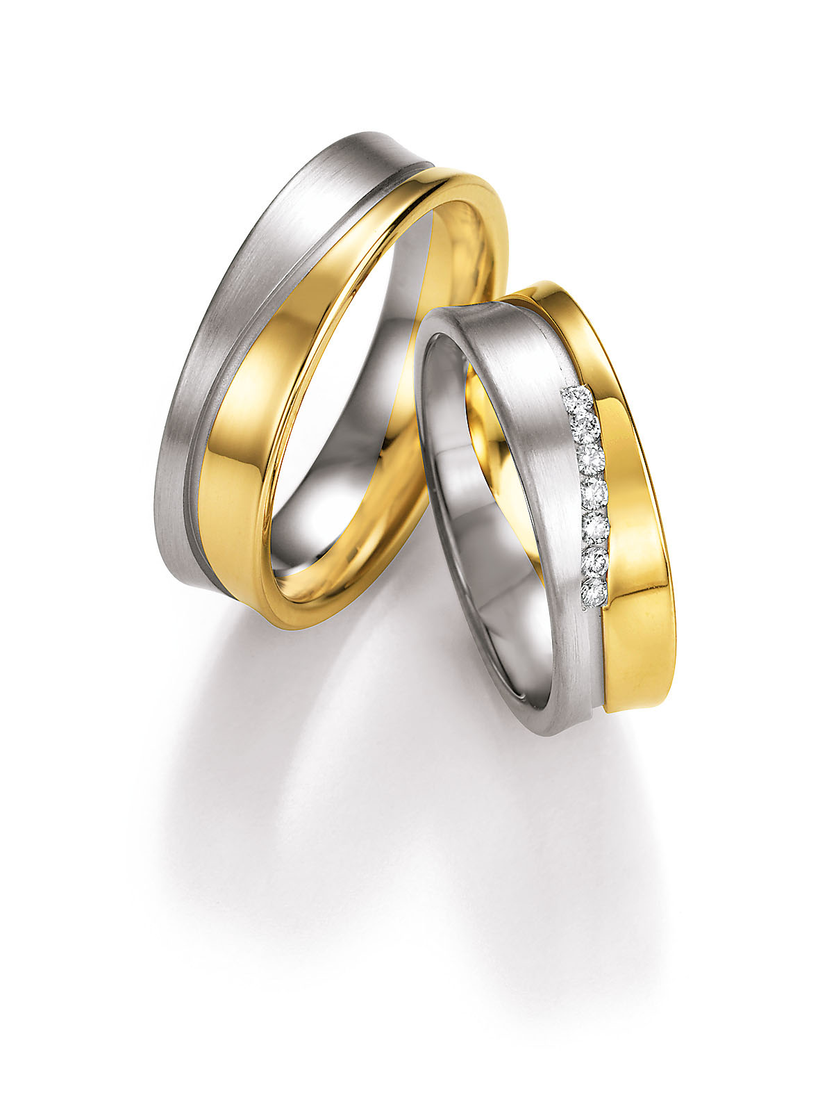 Eheringe Trauringe Honeymoon Edition Konkav 72-10130 / 72-10140