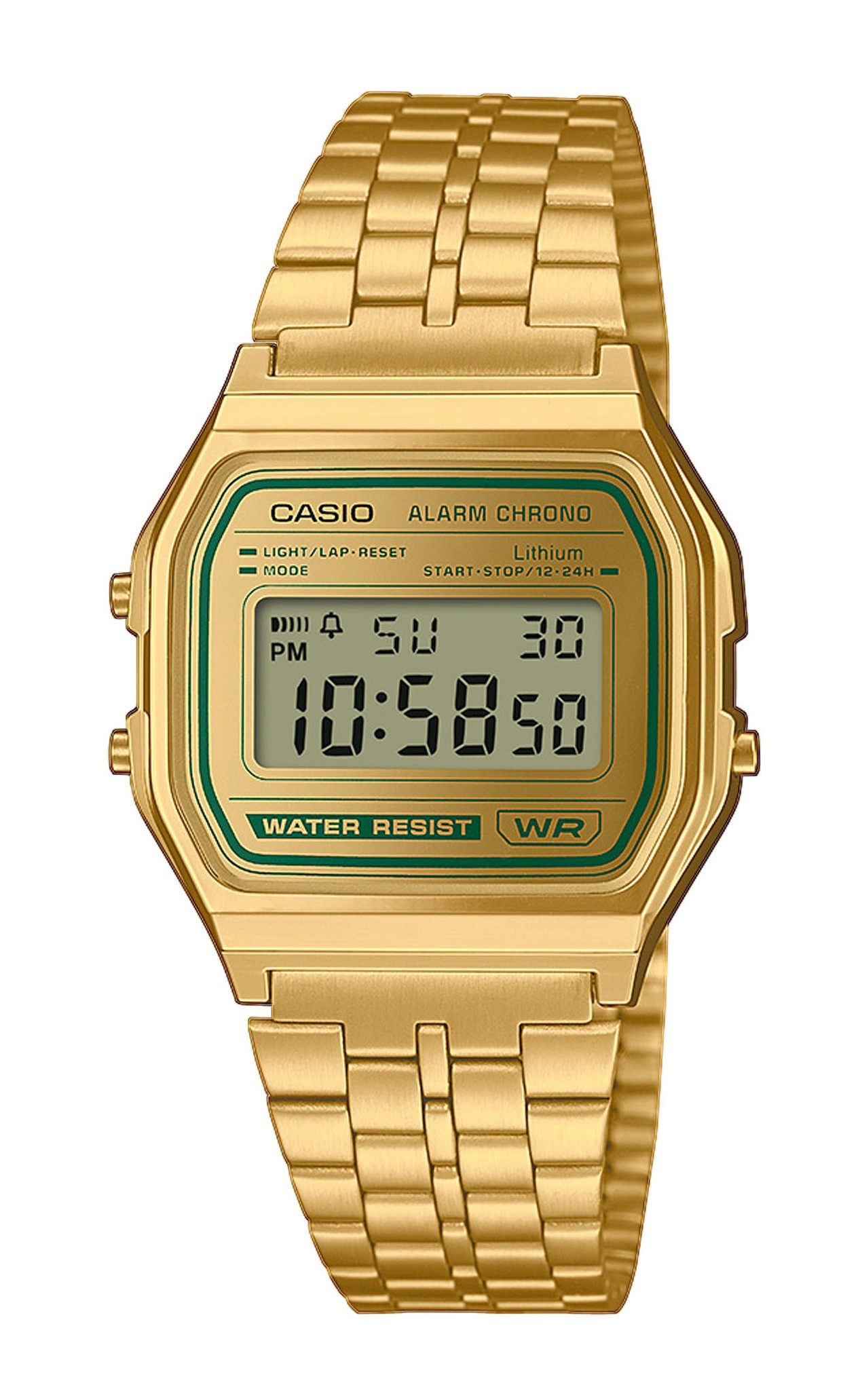 Casio Armbanduhr A158WEGV-9AEF Vintage digital