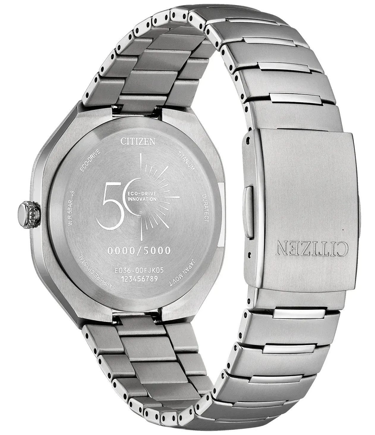 Citizen Herren Armbanduhr Photon BJ6560-53W Eco Drive Super Titanium ™ Limited Edition