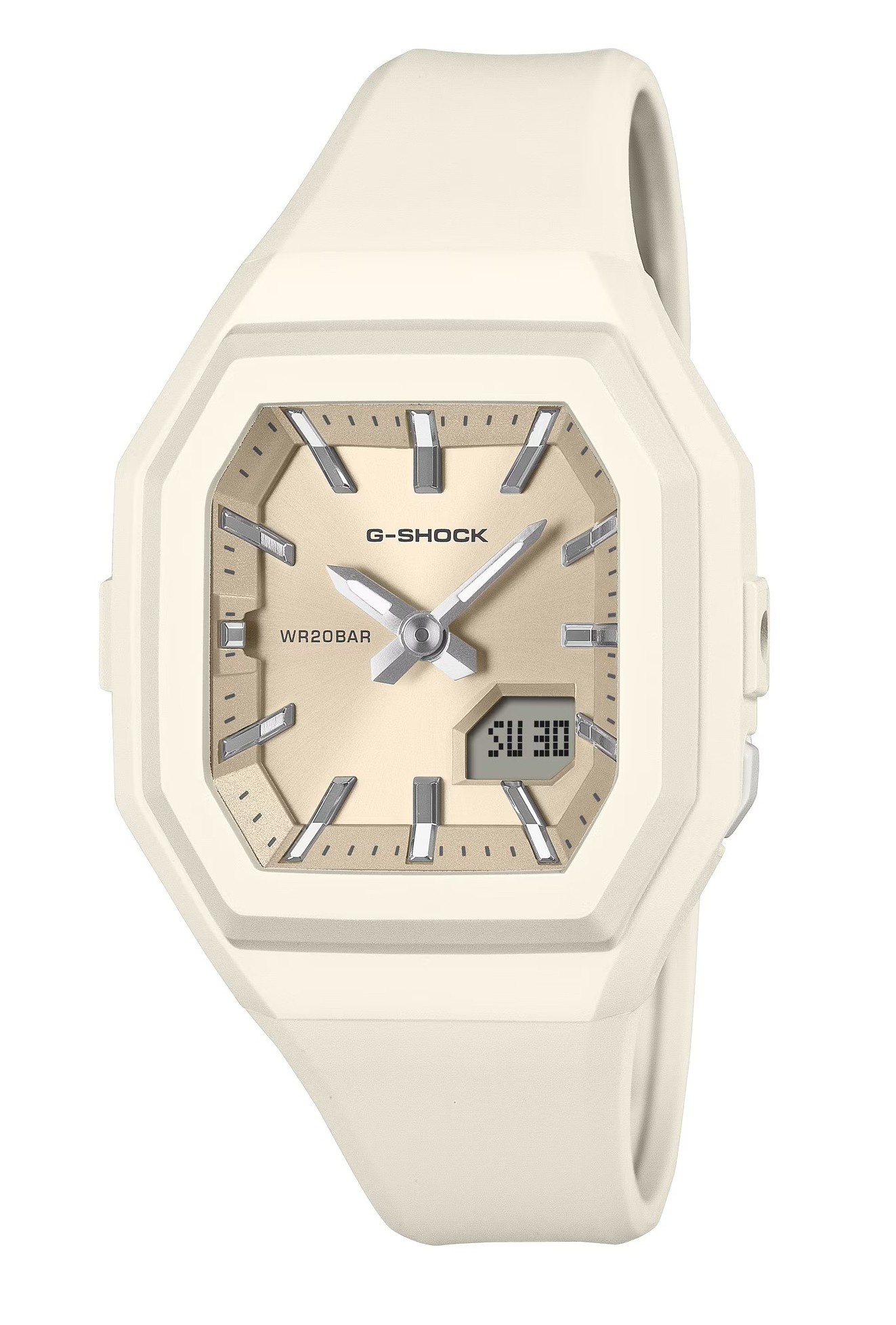 Casio Damen Armbanduhr G-Shock GMA-S160-7AER analog-digital weiß
