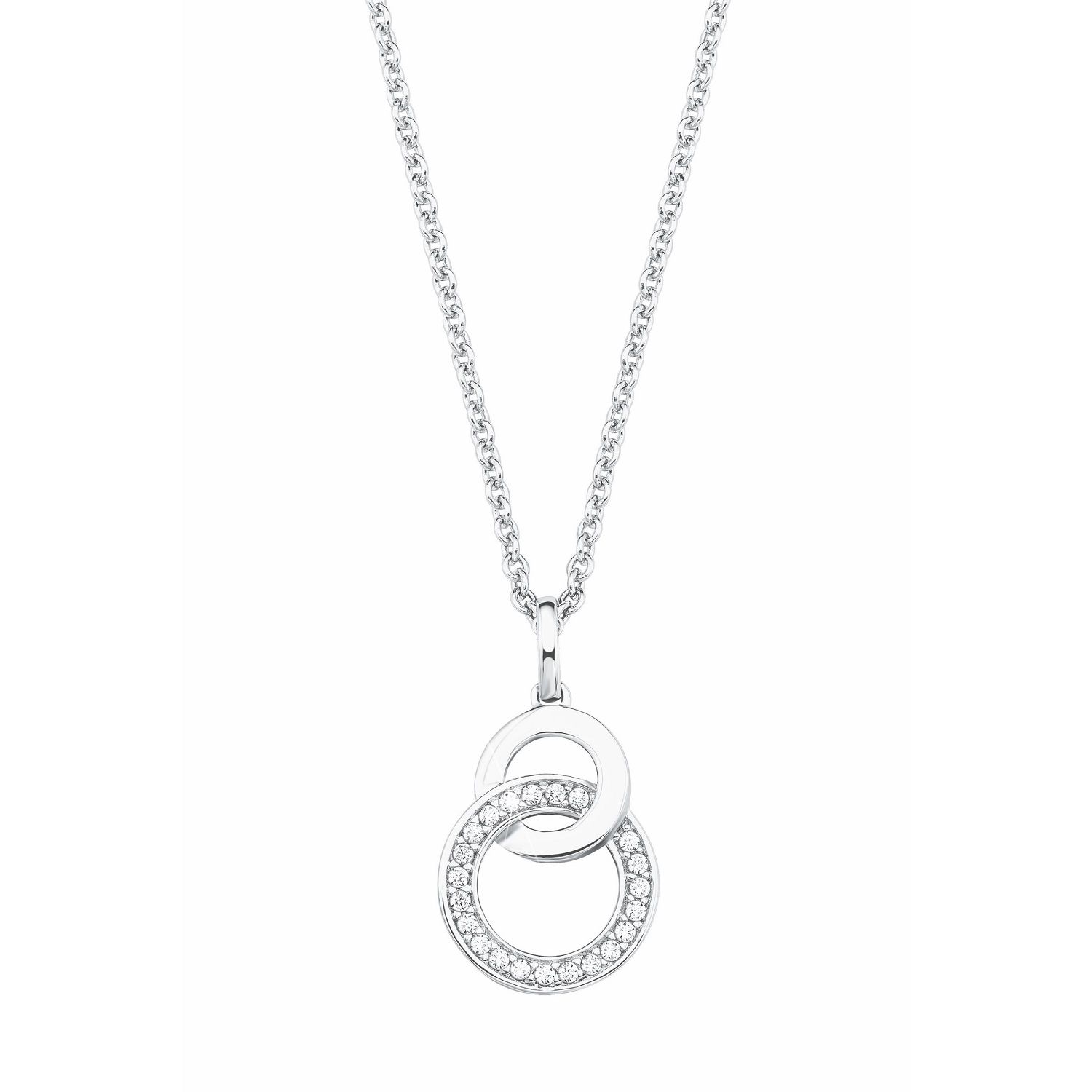 s.Oliver Damen Halskette 2025992 Silber Zirkonia