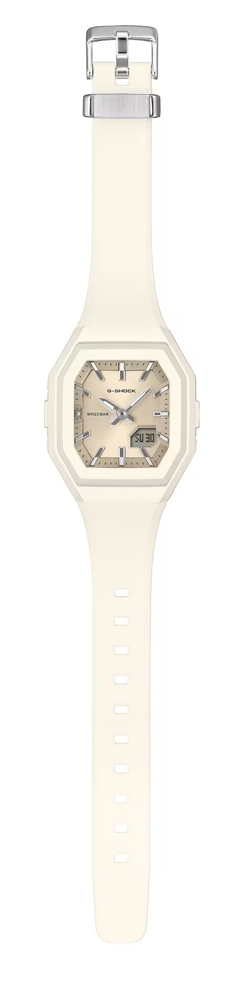 Casio Damen Armbanduhr G-Shock GMA-S160-7AER analog-digital weiß