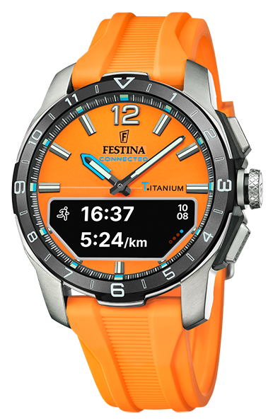 Festina Herren Armbanduhr F23000/7 Connected D Orange