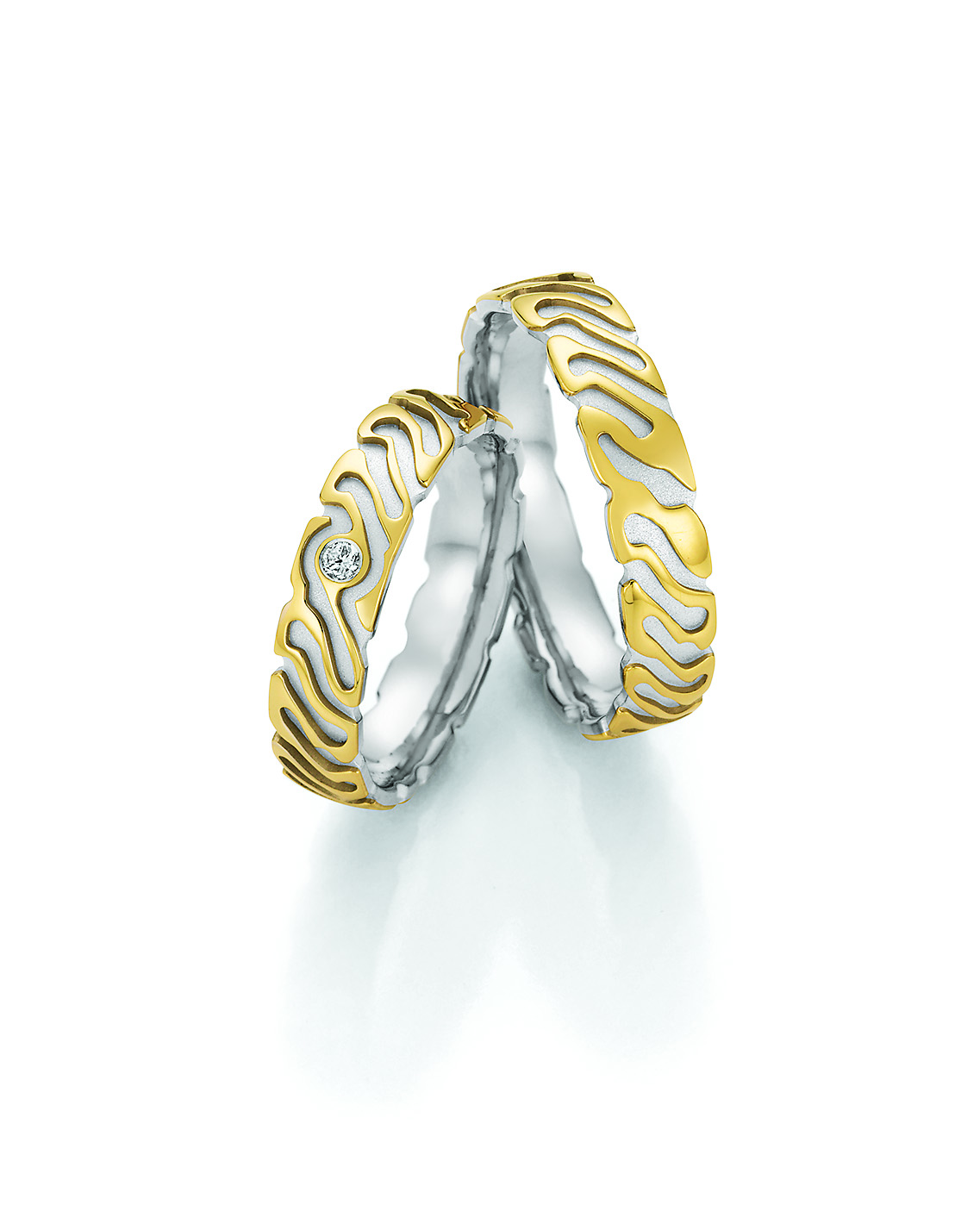 Eheringe Trauringe Honeymoon Solid XII 66-65110 / 66-65120