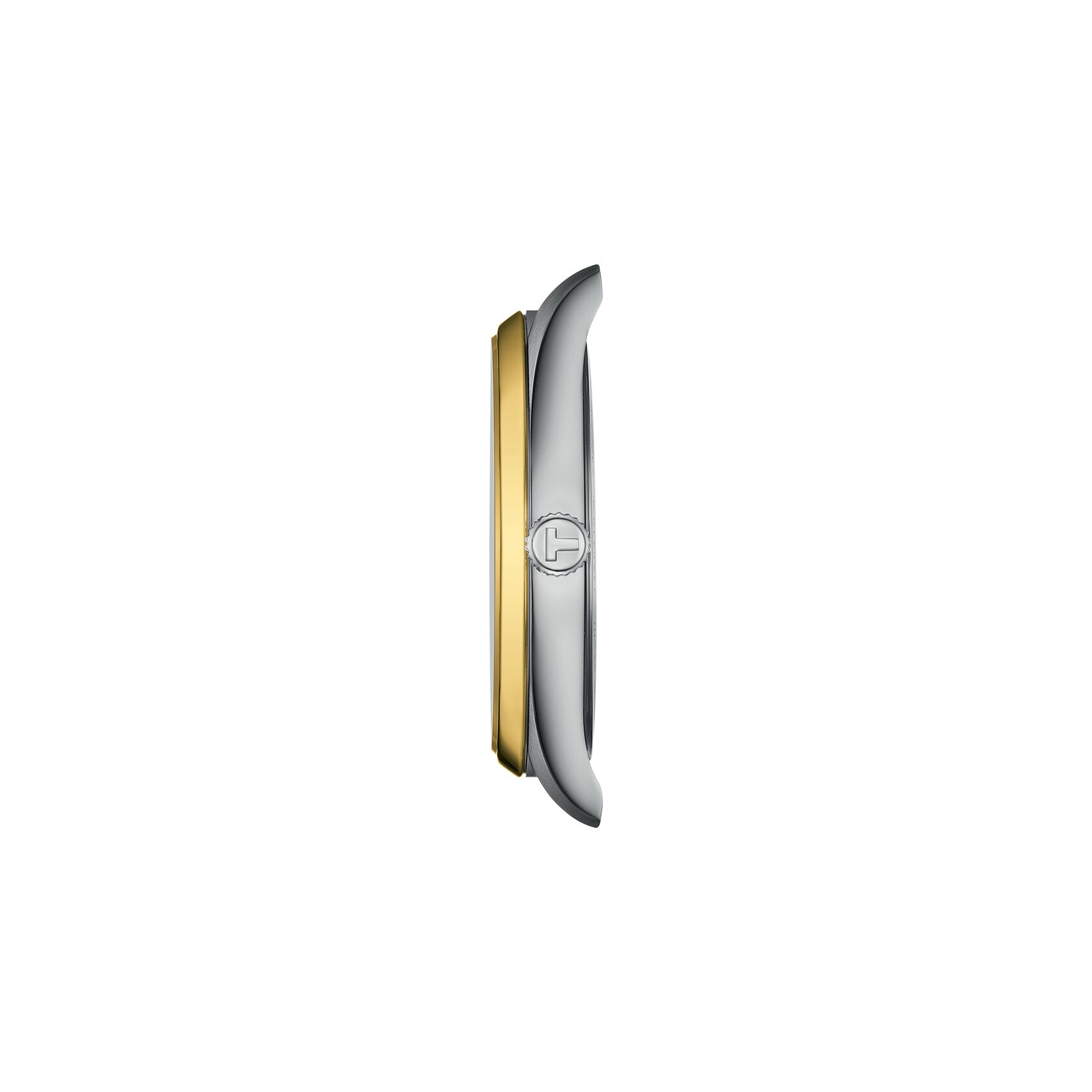 Tissot Herren Armbanduhr T150.410.22.041.00 PR 100 40mm Edelstahl bicolor mit dunkelblauem Zifferblatt