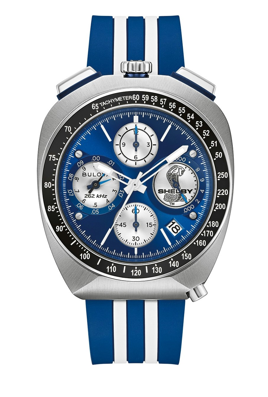 Bulova Herren Armbanduhr Racing Chronograph 98B452 Carroll Shelby Limited Edition