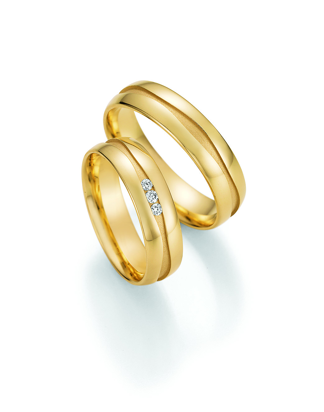 Eheringe Trauringe Honeymoon Solid VII 66-47030 / 66-47040