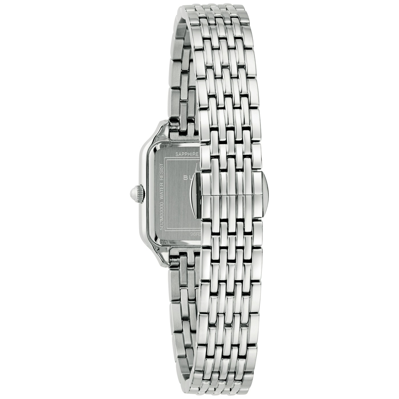 Bulova Damen Armbanduhr 96R256 Classic Edelstahl mit Diamanten