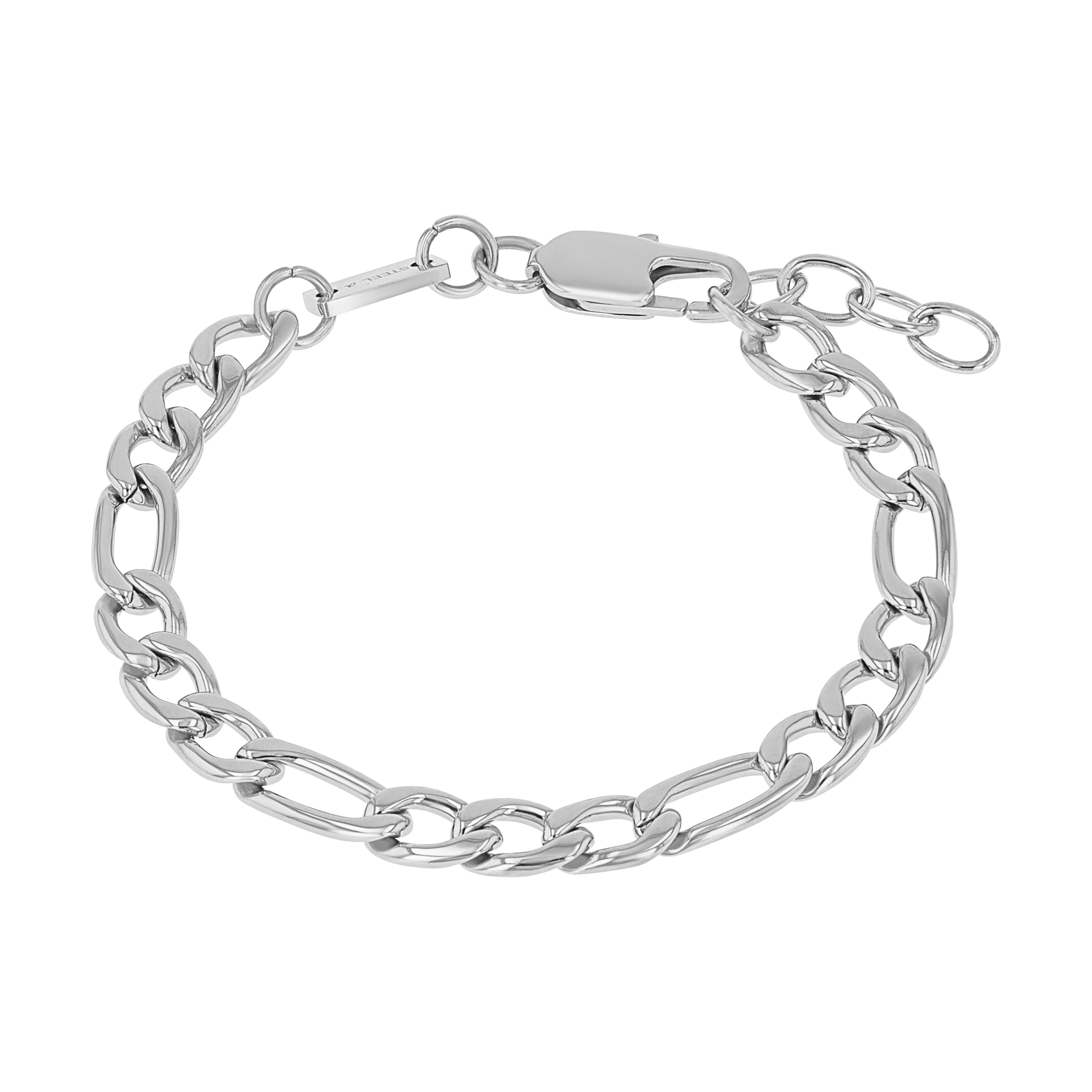 s.Oliver Jungen Armband 2038865 Figaro Edelstahl