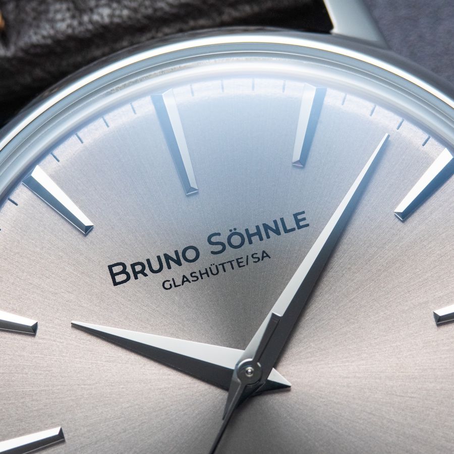 Bruno Söhnle Herren Armbanduhr 17-12236-811 Bergamo Automatik Lederband braun