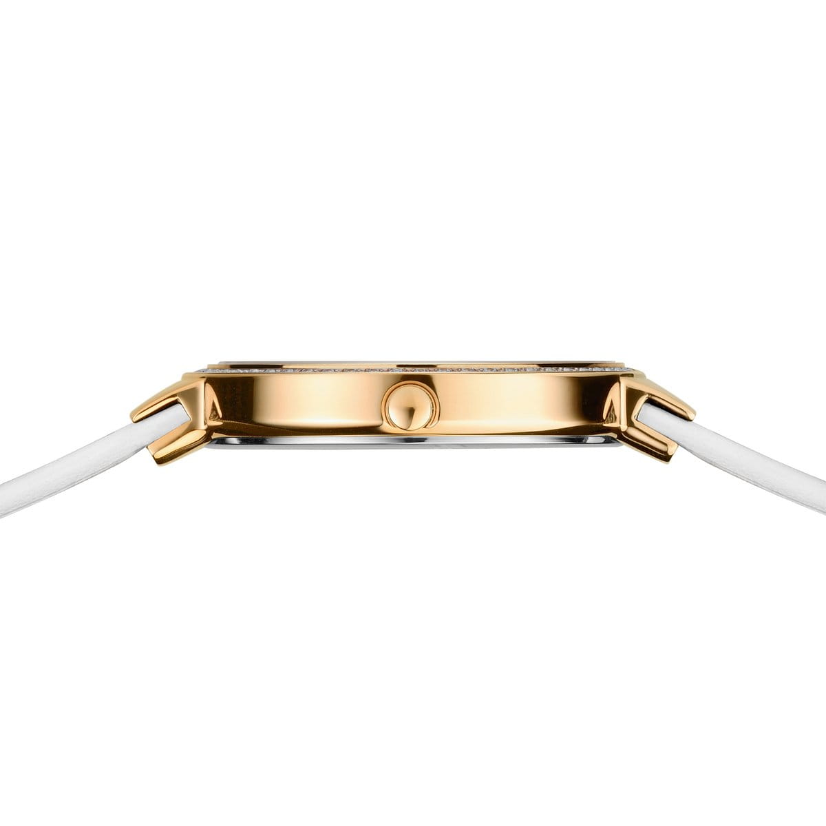 Bering Damen Armbanduhr 14531-630 Classic Lederband weiß