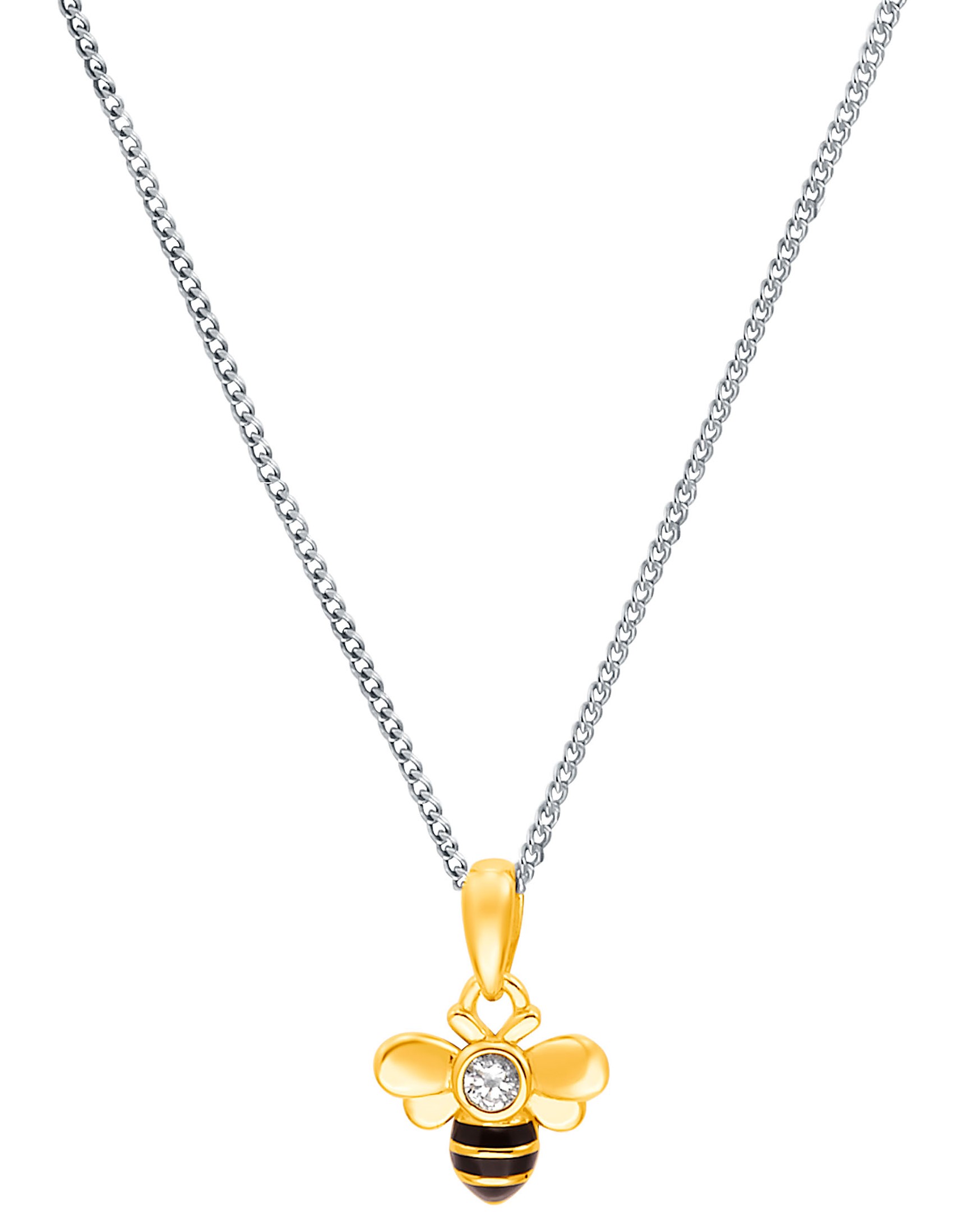 Lillifee Halskette 2035989 Silber 925/- mit Anhänger Biene vergoldet