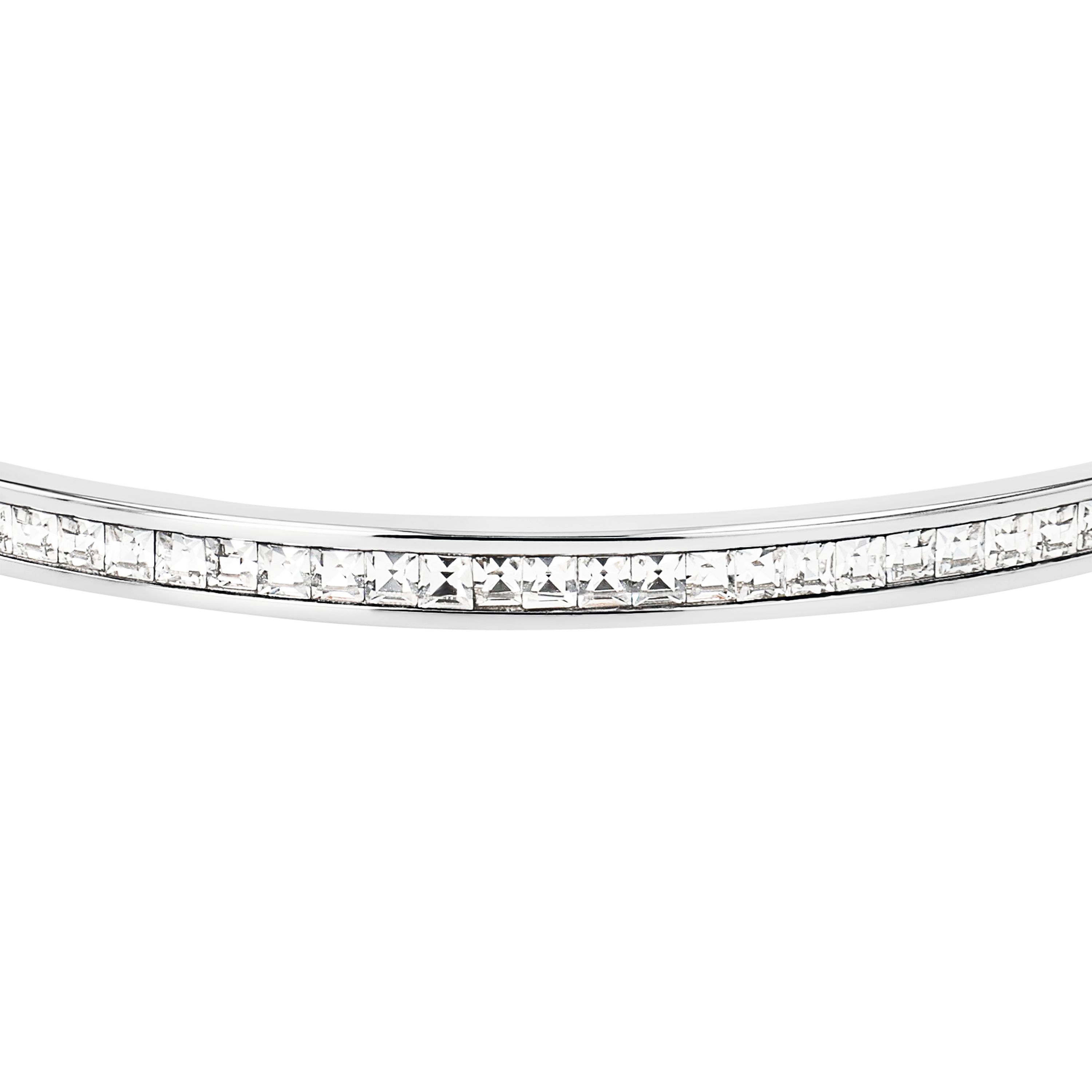 Tom Tailor Damen Armreif 2101404 Edelstahl mit Kristallglas-Steinen