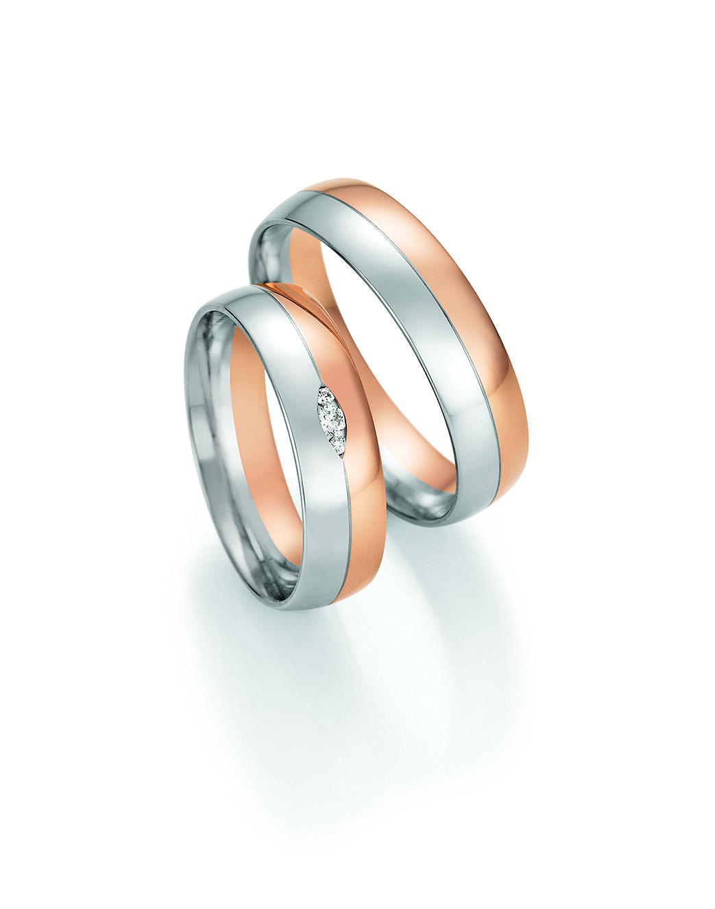 Eheringe Trauringe Honeymoon Solid VI 66-46130 / 66-46140