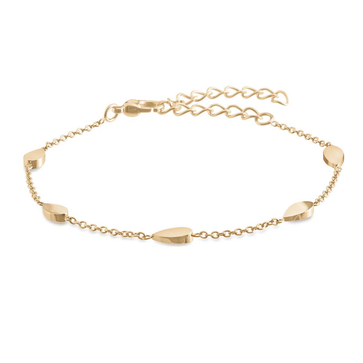 Boccia Damen Armband 03024-02 Titan goldplattiert