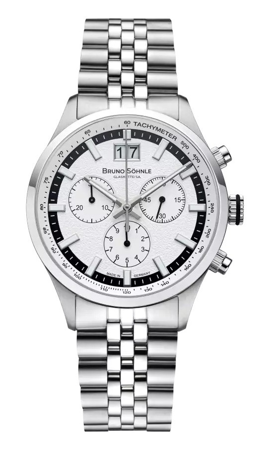 Bruno Söhnle Armbanduhr 17-13229-240 Turin Chronograph Edelstahl
