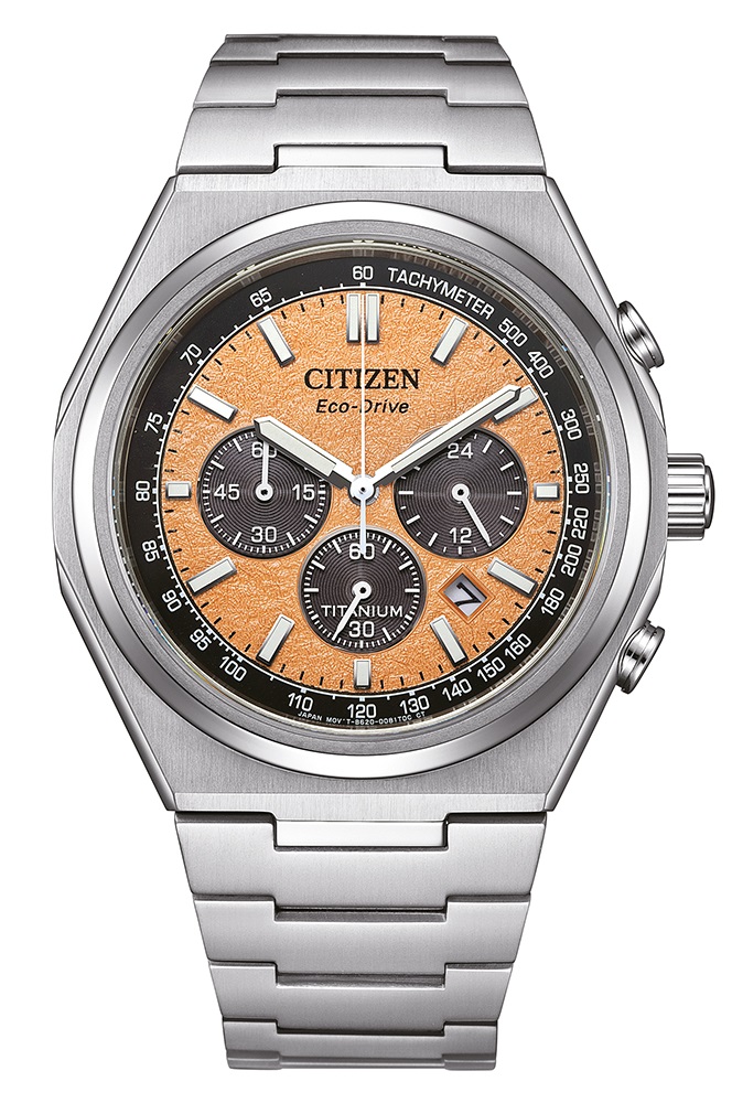 Citizen Herren Armbanduhr CA4610-85Z Chronograph Eco Drive Super Titanium