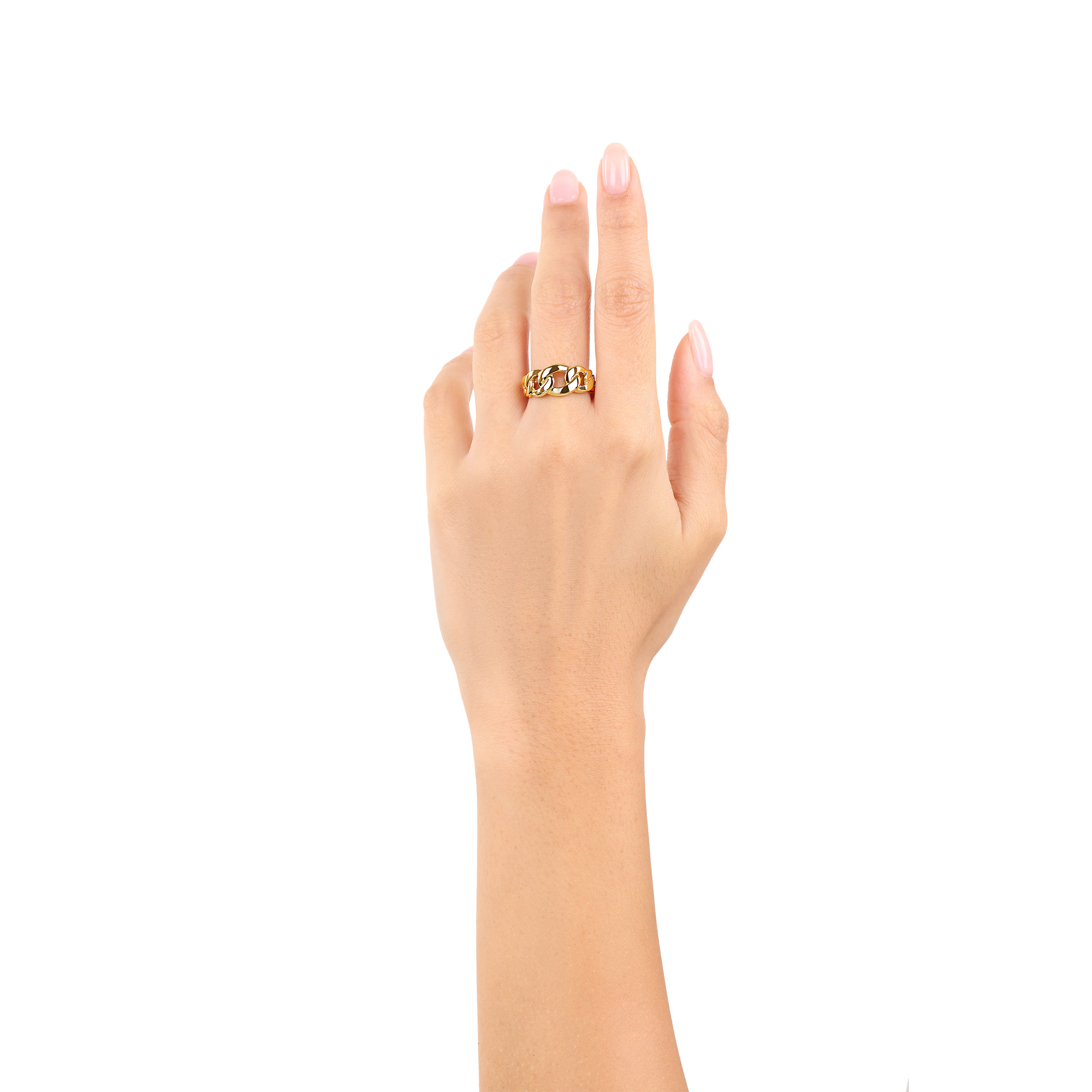s.Oliver Damen Ring 2039752 2039753 2039754 2039755 Edelstahl gelbgold IP Panzerkettenmuster