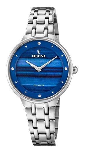 Festina Damen Armbanduhr F20600/A Mademoiselle Edelstahl