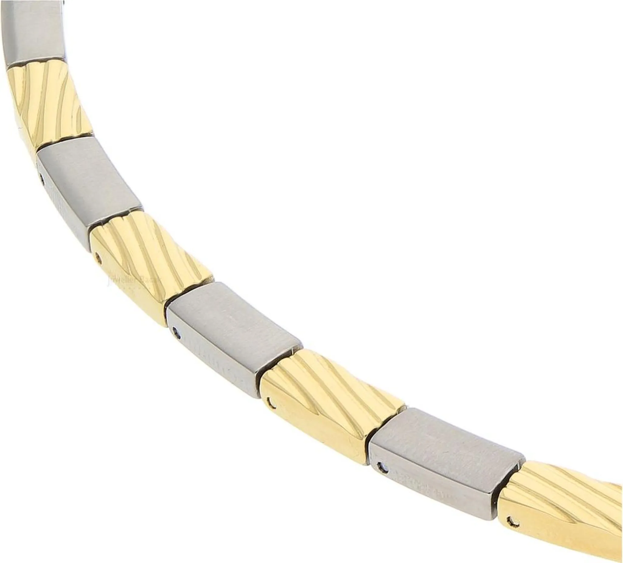 Boccia Damen Collier 08081-02 Reintitan bicolor mit Goldplattierung