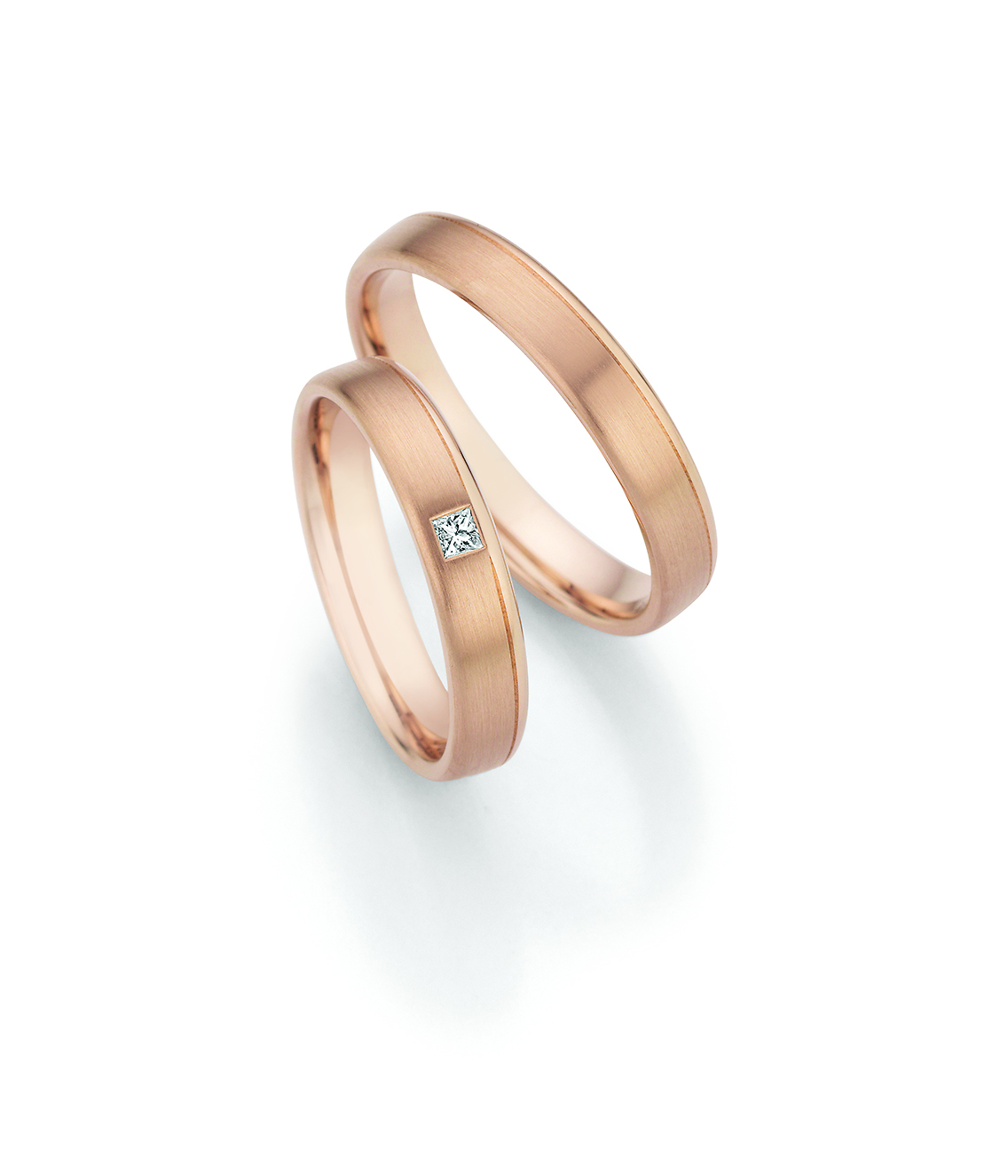 Eheringe Trauringe Honeymoon Champagne 66-16010 / 66-16020