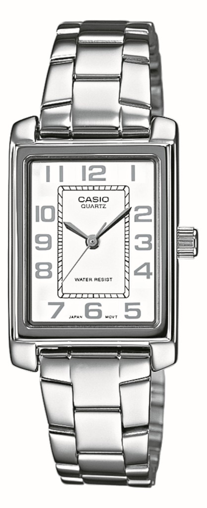 Casio Damen Armbanduhr LTP-1234PD-7BEG analog Edelstahl