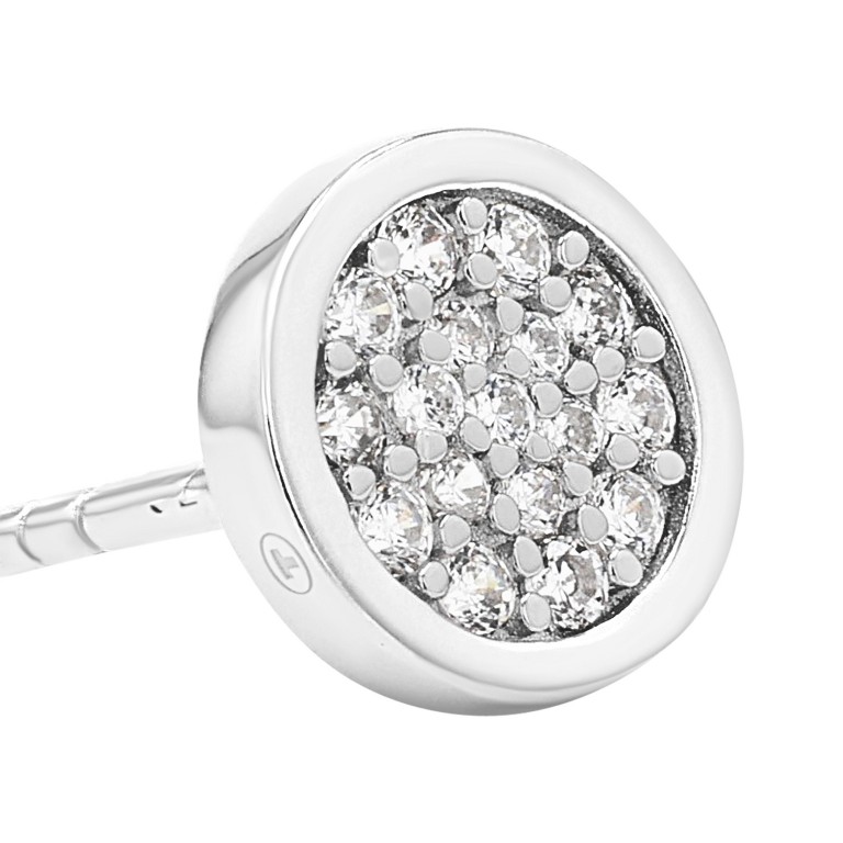 Tom Tailor Damen Ohrstecker 2100572 Silber 925 synth. Zirkonia
