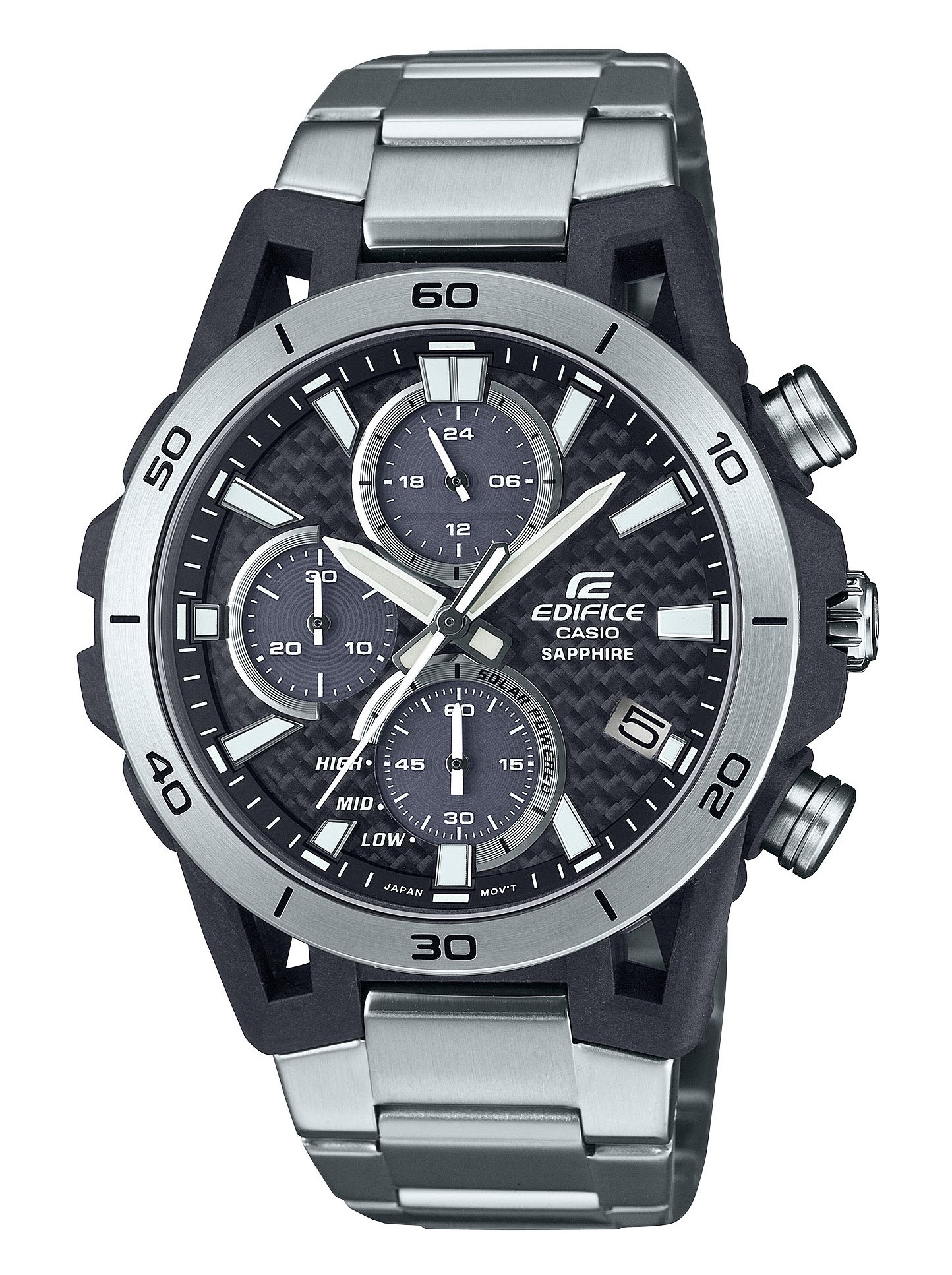 Casio Herren Armbanduhr Edifice SOSPENSIONE EFS-S640D-1AVUEF Solar Chronograph