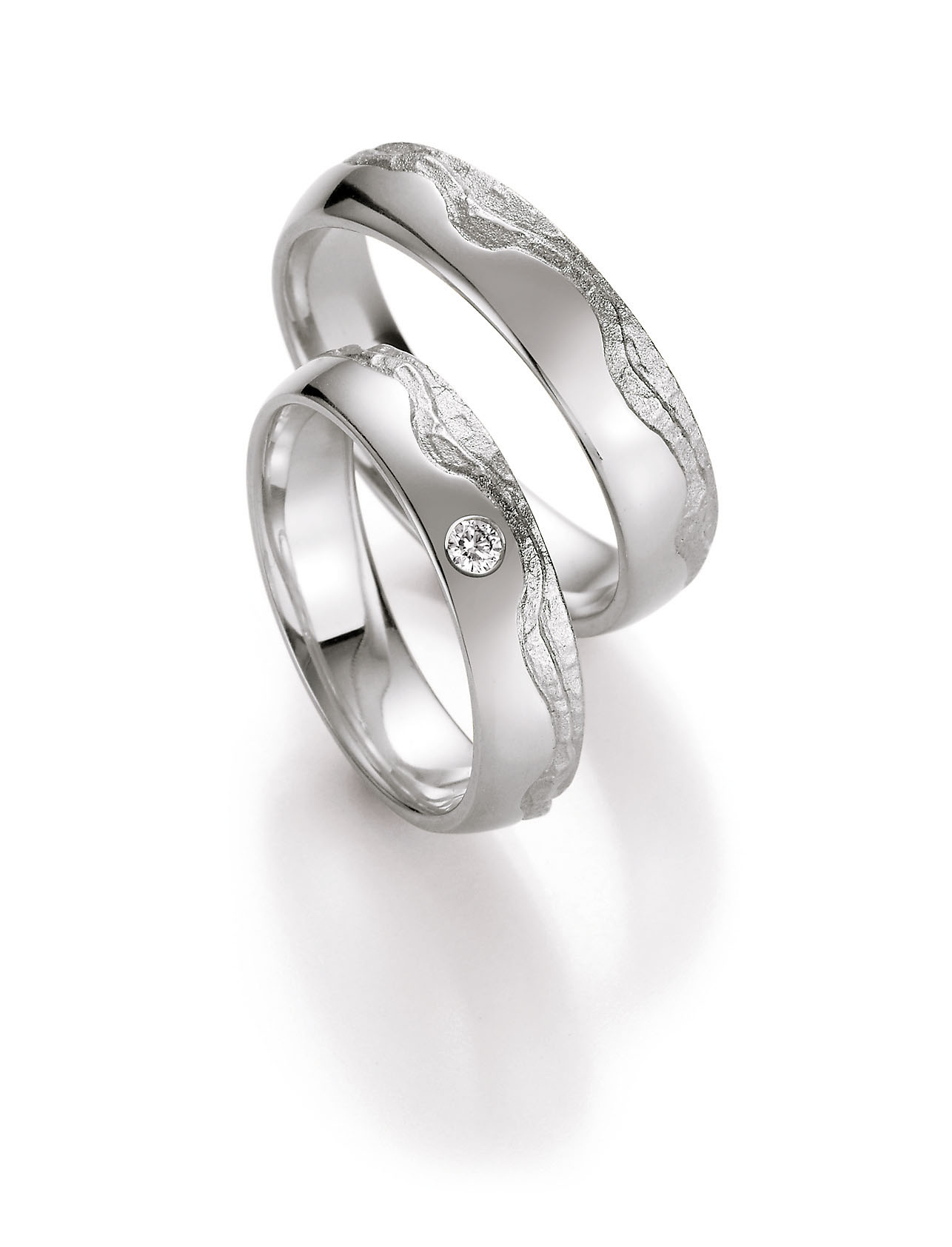 Eheringe Trauringe Honeymoon Unlimited Vulcano 66-50050 / 66-50060