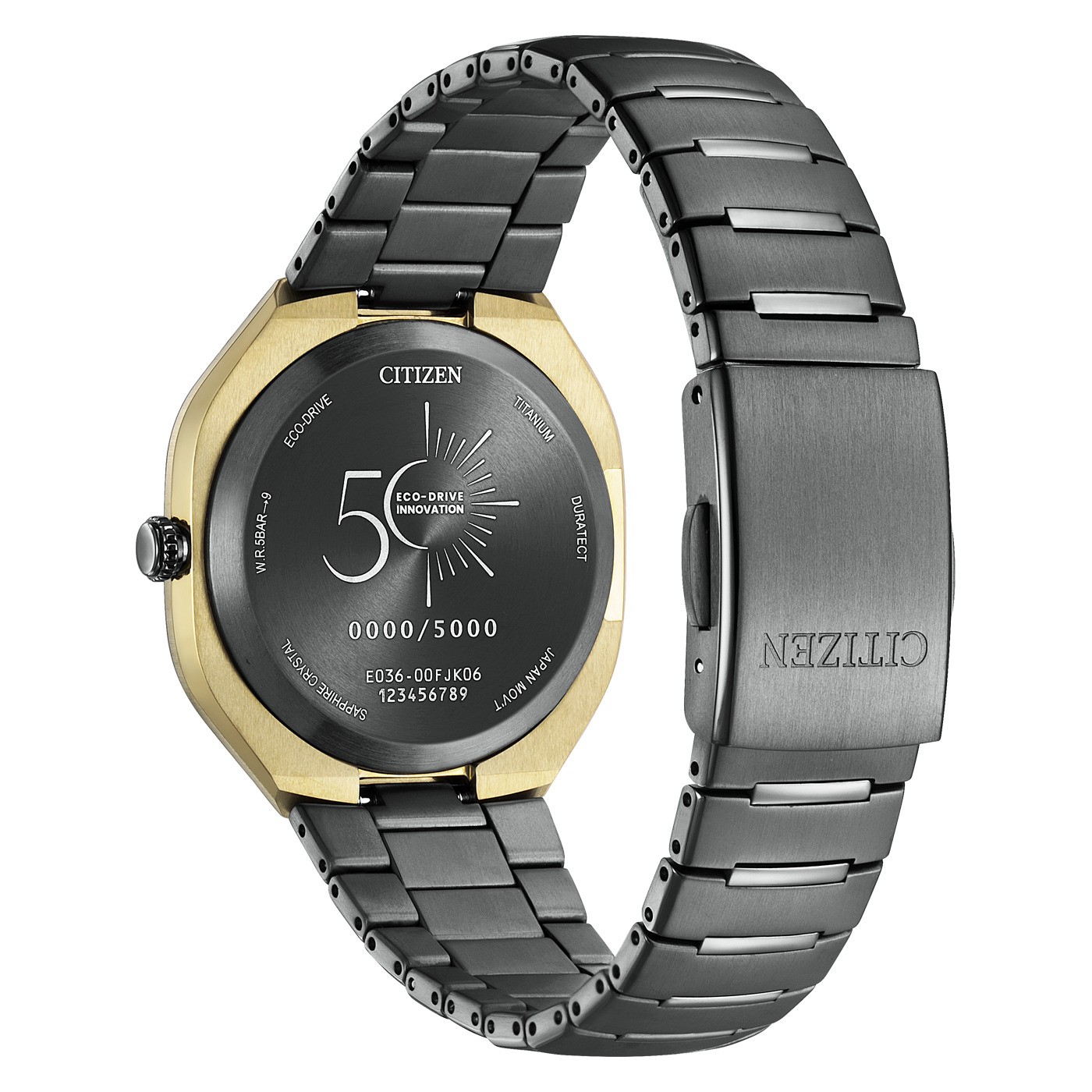 Citizen Herren Armbanduhr Photon BJ6569-59X Eco Drive Super Titanium ™ Limited Edition