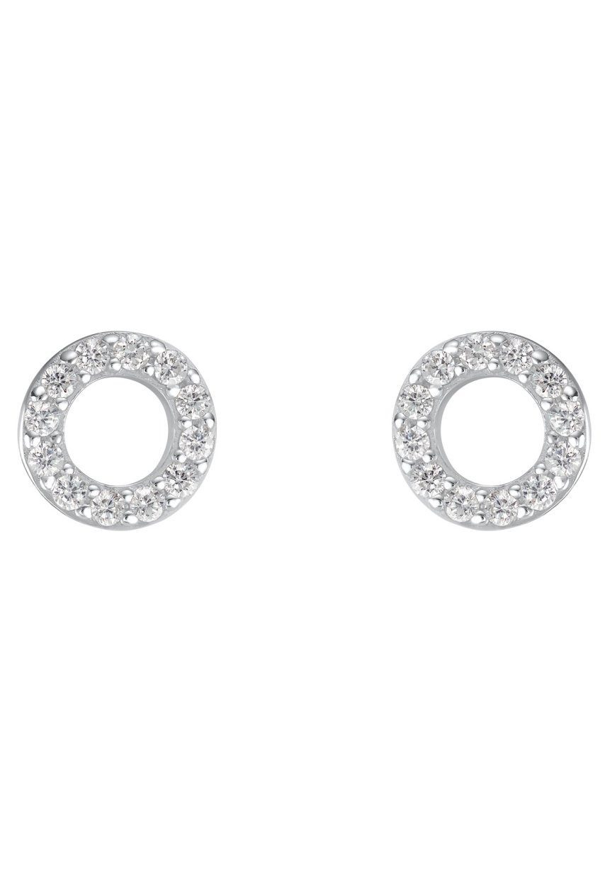s.Oliver Damen Ohrstecker 2034385 Silber 925 Zirkonia synth.
