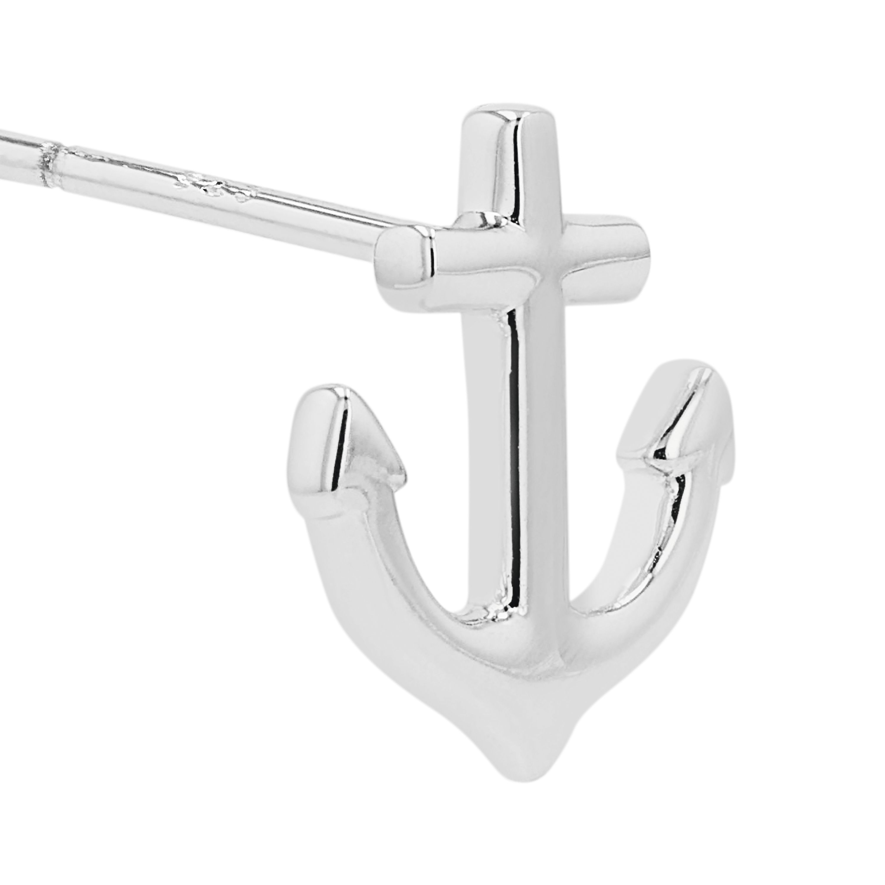 Tom Tailor Damen Ohrstecker 2101248 Silber 925 Anker-Motiv