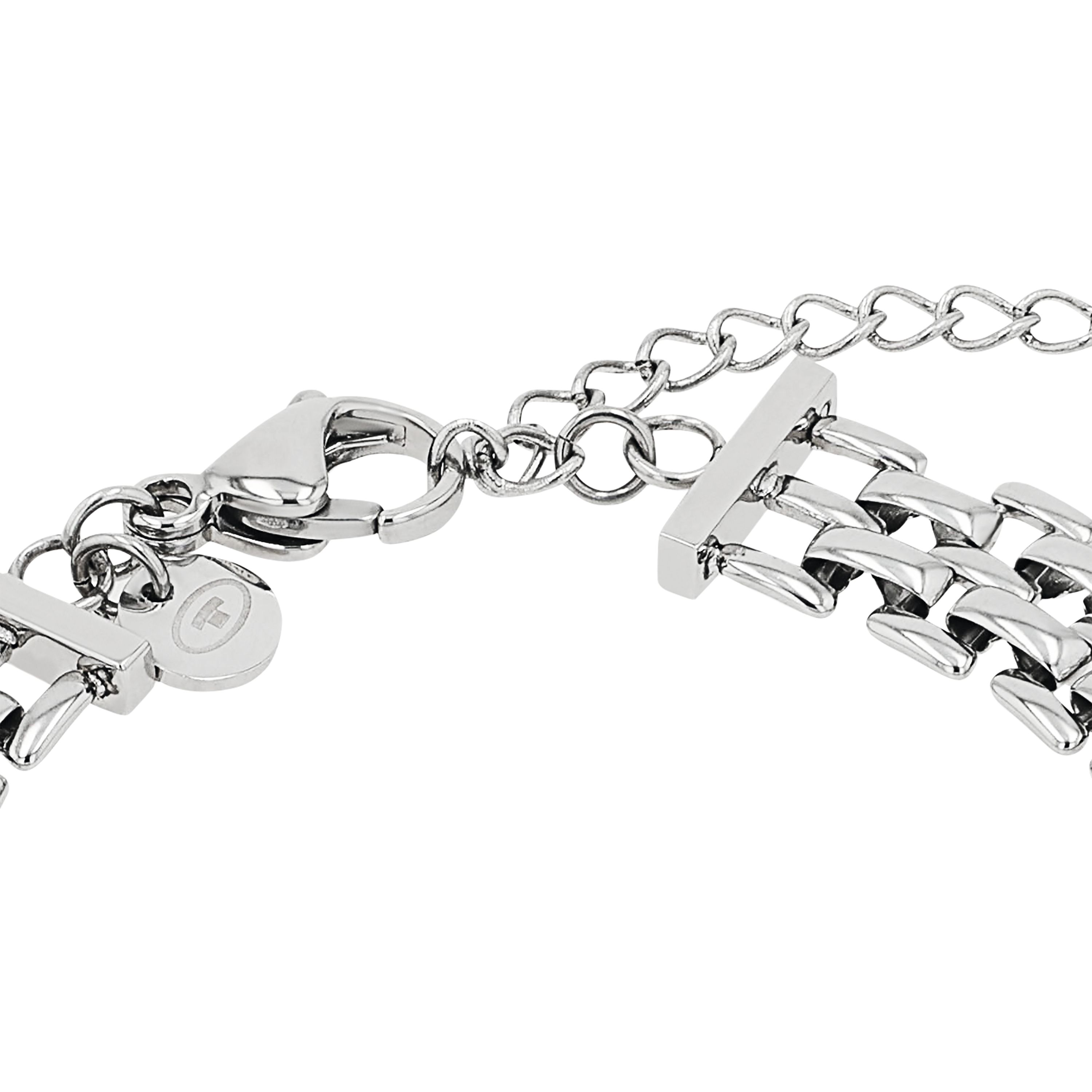 Tom Tailor Damen Armband 2101313 Edelstahl Fantasiegliederung