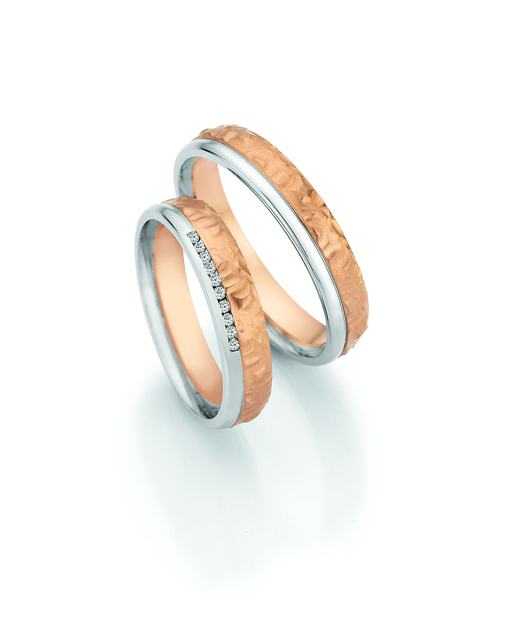 Eheringe Trauringe Honeymoon Platin III 66-67050 / 66-67060