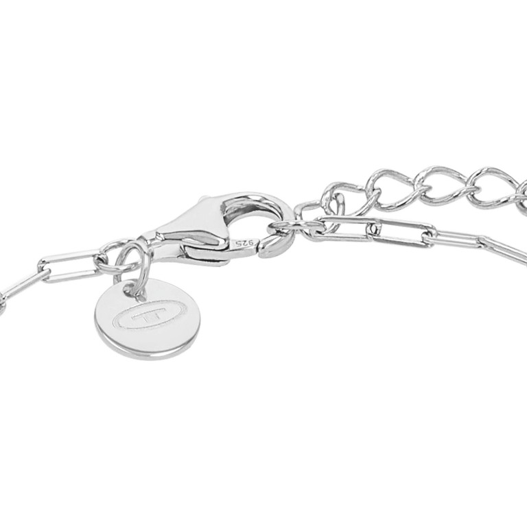 Tom Tailor Damen Armband 2100558 Silber 925 synth. Zirkonia