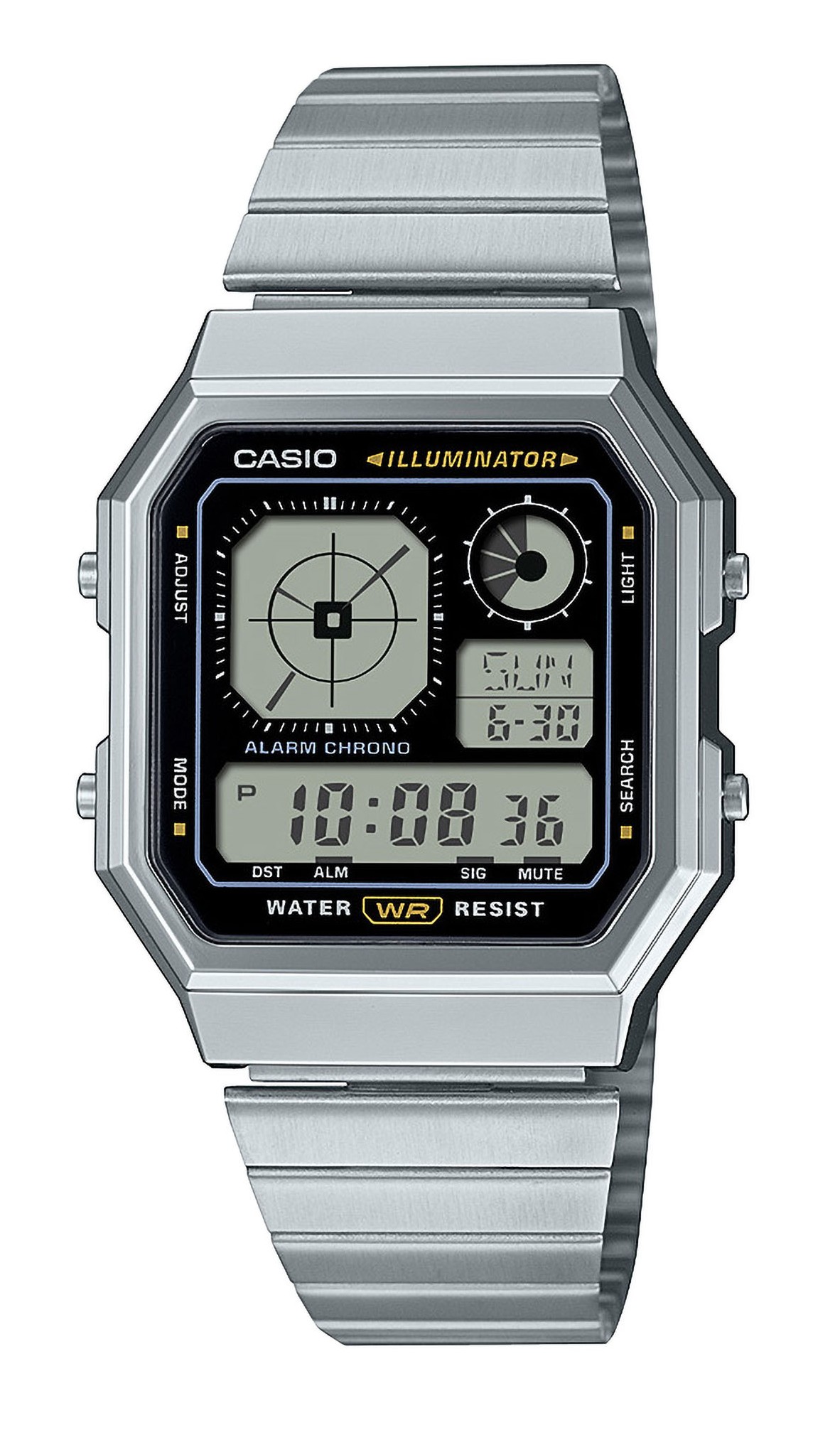 Casio Herren Armbanduhr A130WE-1AEF digital