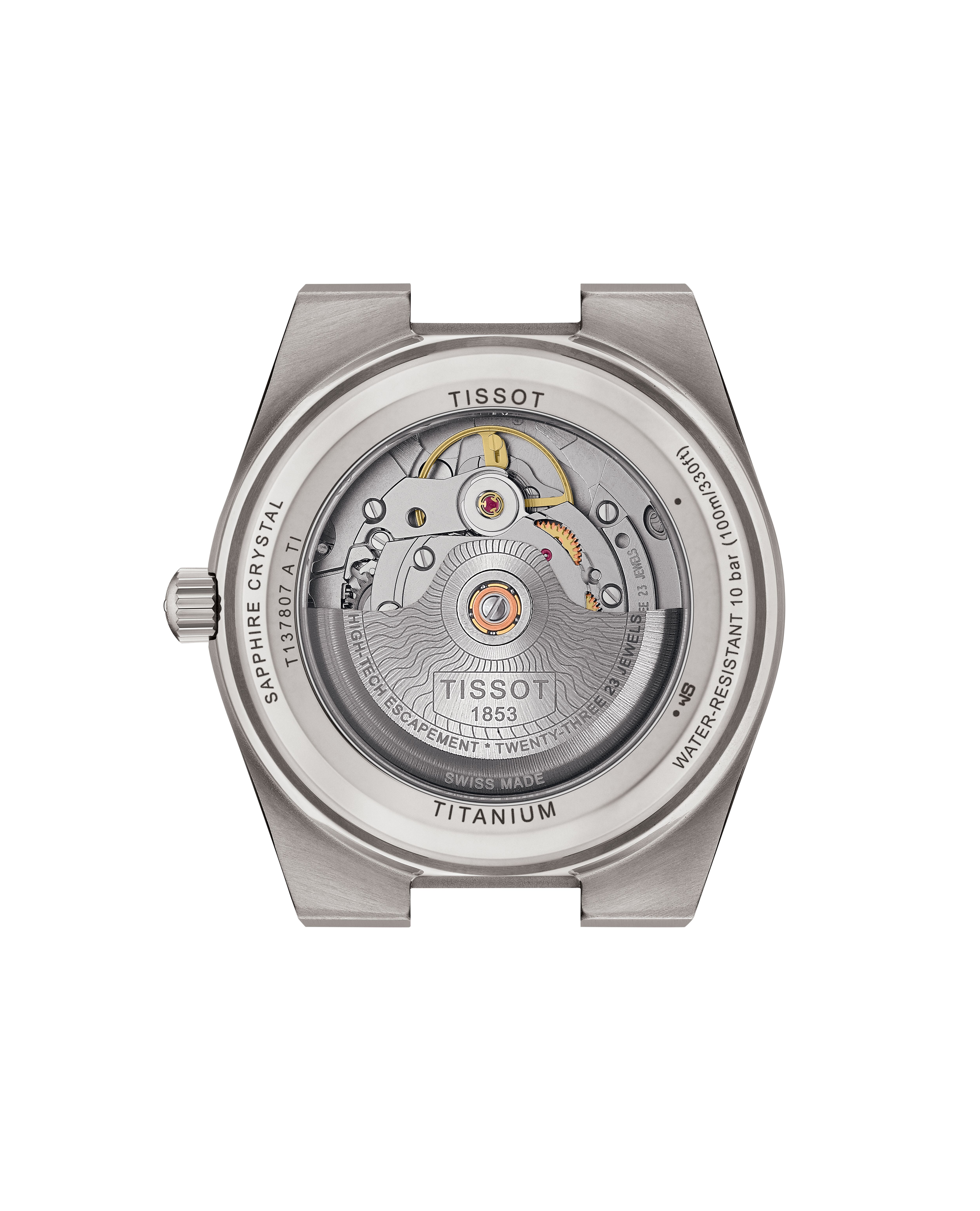 Tissot Armbanduhr T137.807.44.061.00 PRX Titan 38 mm Automatik