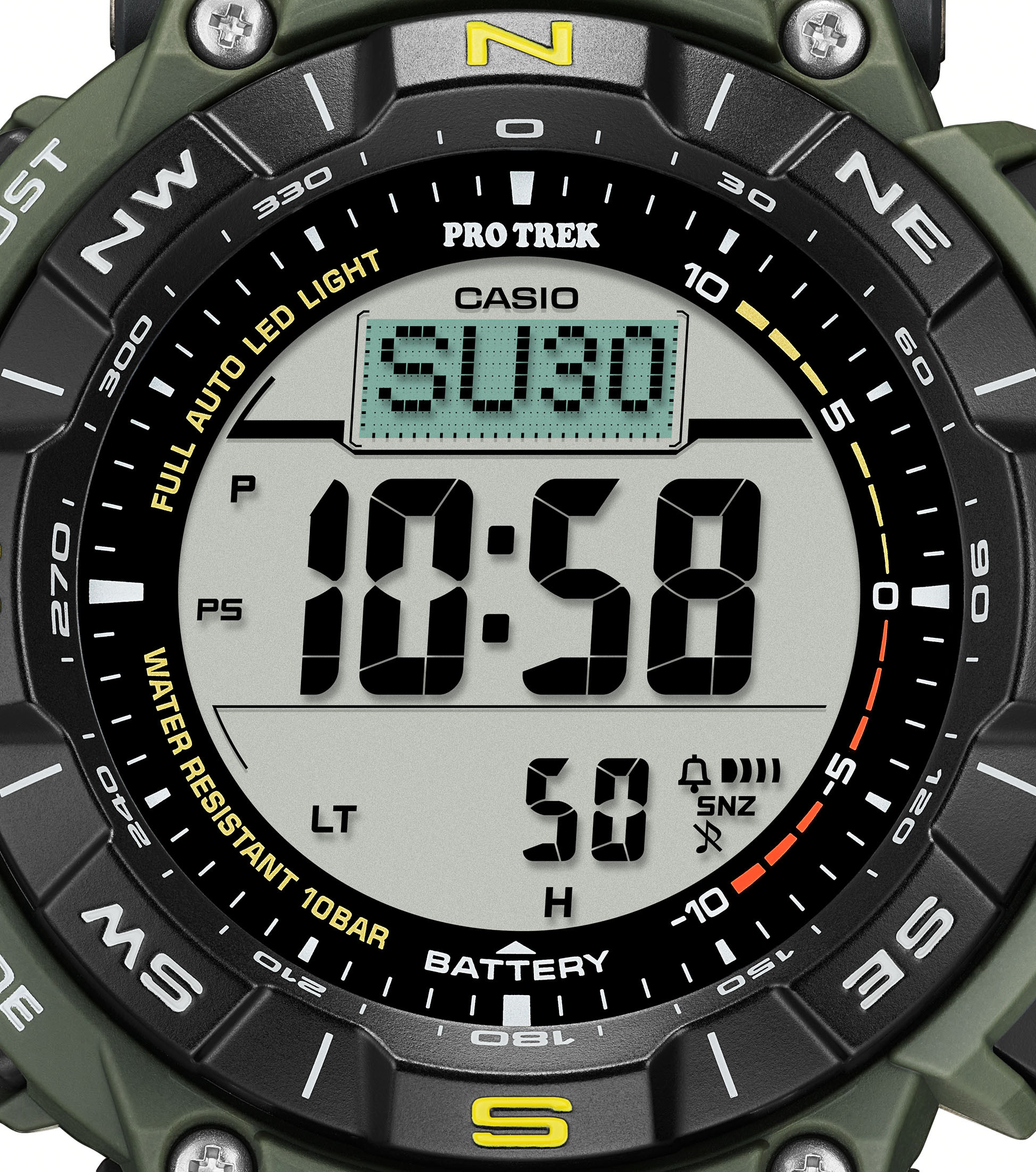 Casio Herren Armbanduhr Pro Trek PRG-340-3ER digital