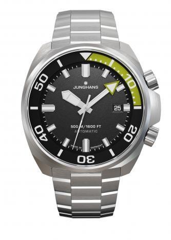 Junghans Herren Armbanduhr 027/4267.44 Aquaris Diver Automatic Edelstahl