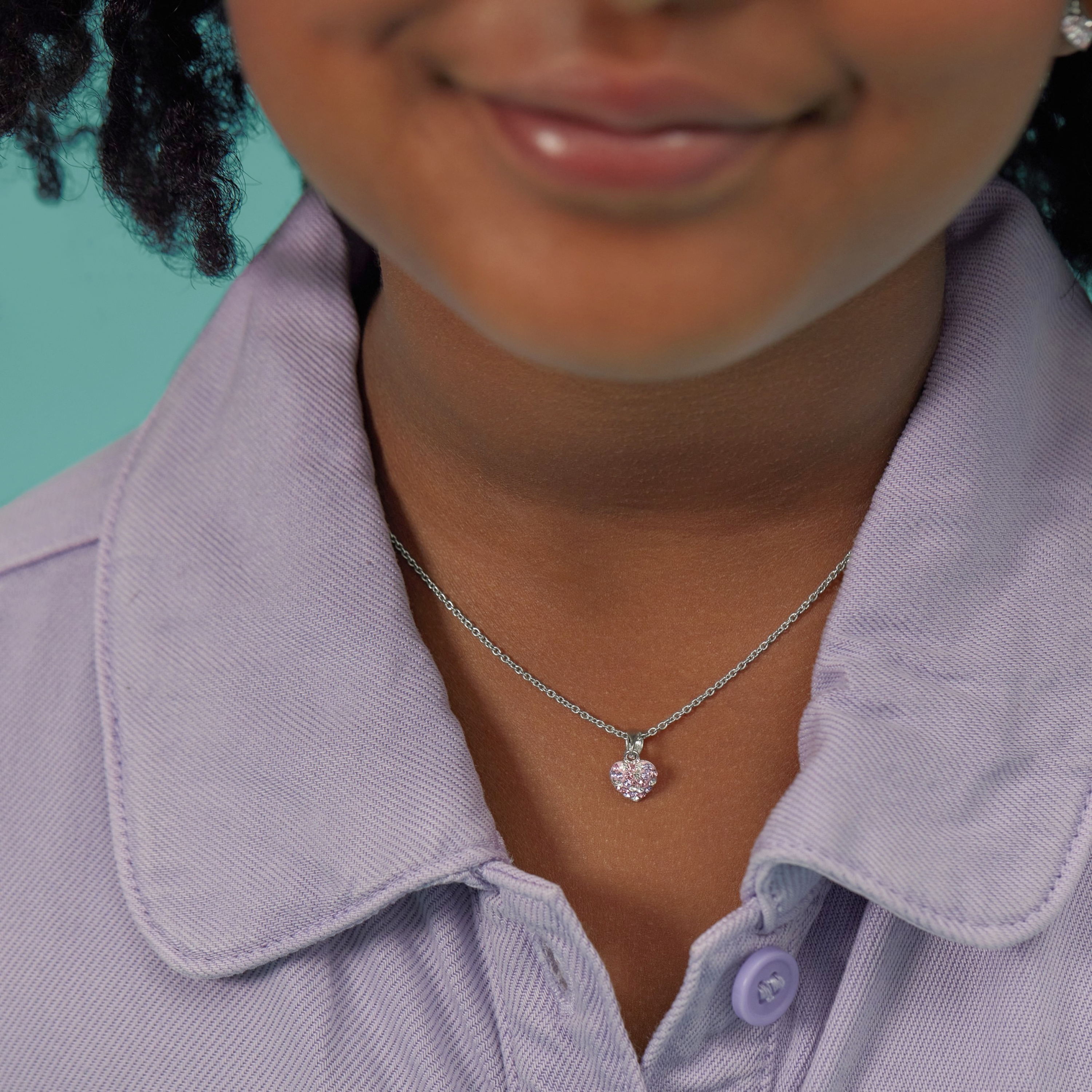 Lillifee Halskette 2013171 Silber Herz rosa