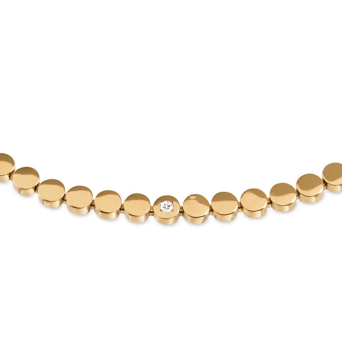 Boccia Damen Collier 08074-04 Titan Gelbgold IP