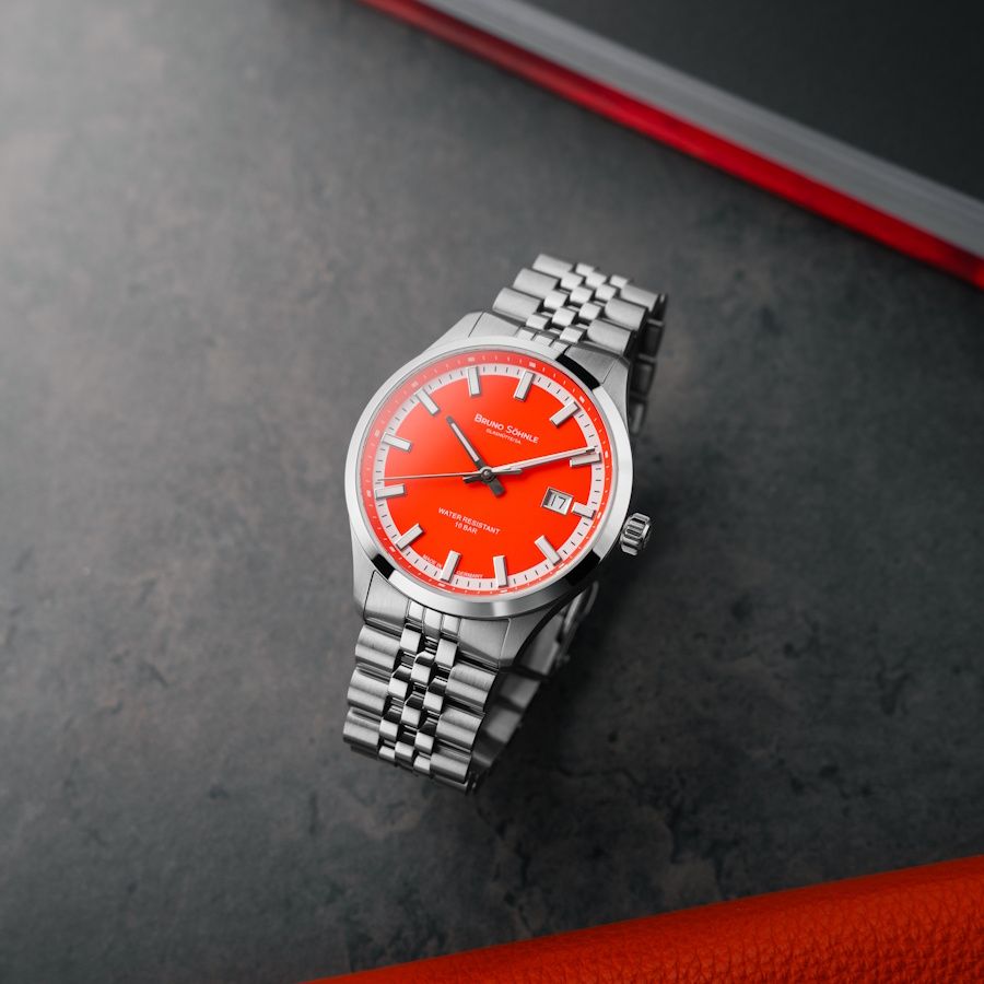 Bruno Söhnle Armbanduhr 17-12230-540 Turin Automatik "Bright Red" 2026