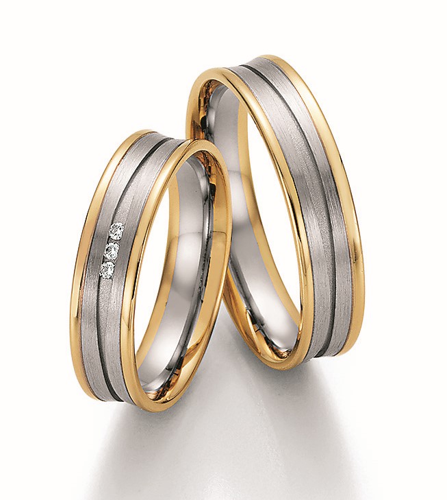 Eheringe Trauringe Ruesch Pure III 66/32170 66/32180 Weißgold Gelbgold