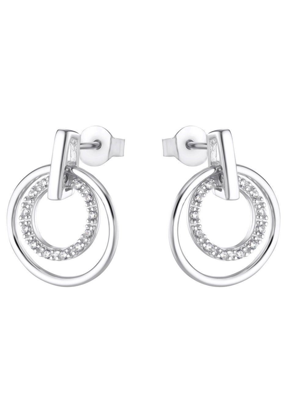 s.Oliver Damen Ohrstecker 2034502 Silber 925 Zirkonia synth.